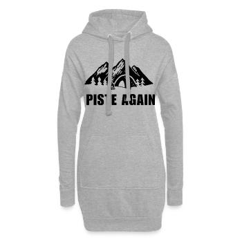 WIEDER PIE. SKI. SKI-WINDESPORT - Hoodie-Kleid - Grau meliert - Vorne