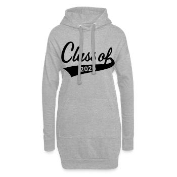 Class Of 2026 (Abschlussklasse Schulabschluss B) - Hoodie-Kleid - Grau meliert - Vorne