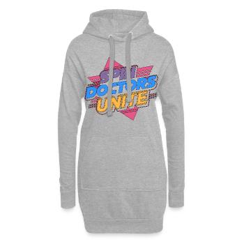 MRI Tech Slice It Like It's Hot Radiology Rad Tech - Hoodie-Kleid - Grau meliert - Vorne