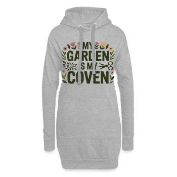 Certified Clinical Botanical Specialist Apparel  - Hoodie Dress - heather grey - Front