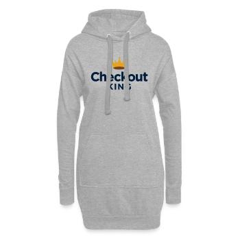 Checkout King Dart Krone Sport Outfit - Hoodie-Kleid - Grau meliert - Vorne