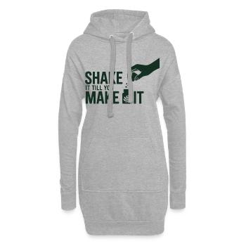 Homeopathy Shake It Till You Make It Professional  - Hoodie Dress - heather grey - Front