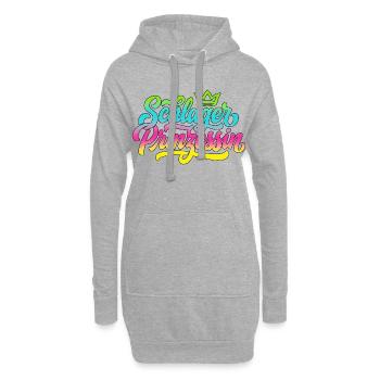 Princesse Schlager - Princesse Schlager - Sweat-shirt à capuche long Femme - gris chiné - Devant