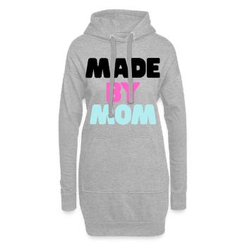 Made By Mom - Hoodie Dress - heather grey - Front