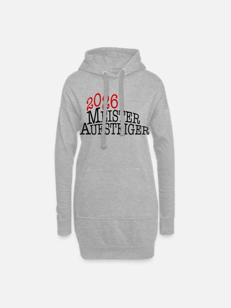 Champion and promoted team 2026 - Hoodie Dress - heather grey