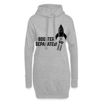 Propulseur séparé ! (Abitur / Abitur / Abiturient / B) - Sweat-shirt à capuche long Femme - gris chiné - Devant