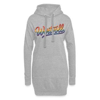 Valuable - Human Dignity LGBT Rainbow Gay Pride - Hoodie Dress - heather grey - Front