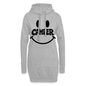 Camper - Hoodie-Kleid - Grau meliert - Vorne