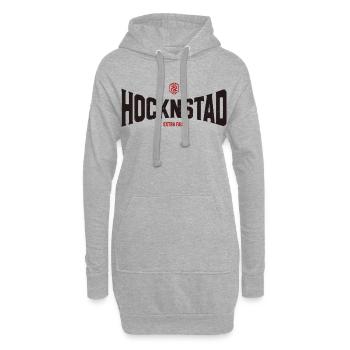 Hocknstad - Hoodie-Kleid - Grau meliert - Vorne