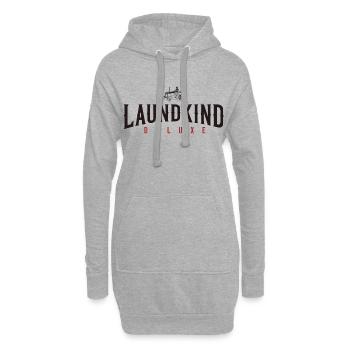 Laundkind - Hoodie-Kleid - Grau meliert - Vorne