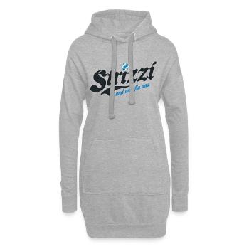 Lausbuam! - Hoodie-Kleid - Grau meliert - Vorne