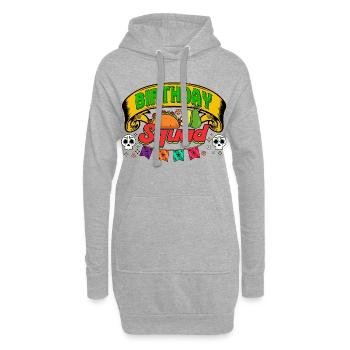 Birthday Squad Cinco De Mayo Mexican Party - Sweat-shirt à capuche long Femme - gris chiné - Devant