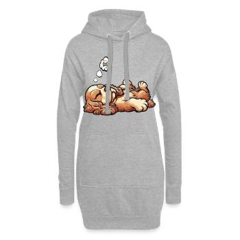 Cocker Spaniel Cocker Chien Cocker Propriétaire de cocker Spaniel - Sweat-shirt à capuche long Femme - gris chiné - Devant