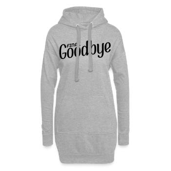 Final Goodbye - Hoodie Dress - heather grey - Front