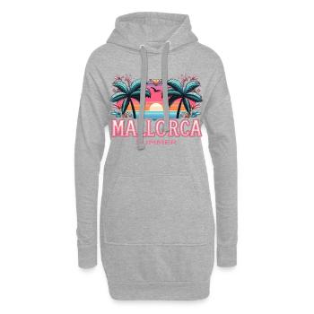 Mallorca - Hoodie-Kleid - Grau meliert - Vorne