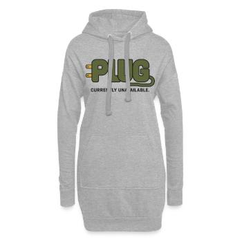 STECKER – Derzeit nicht verfügbar - Hoodie-Kleid - Grau meliert - Vorne