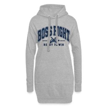 Final Battle Gaming - Hoodie-Kleid - Grau meliert - Vorne