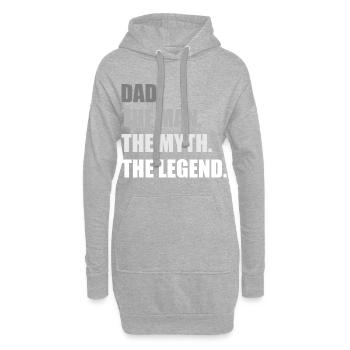 DAD THE MAN THE MYTH THE LEGEND 1 - Hoodie-Kleid - Grau meliert - Vorne