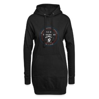 Col du Tourmalet - Hoodie-Kleid - Schwarz - Vorne
