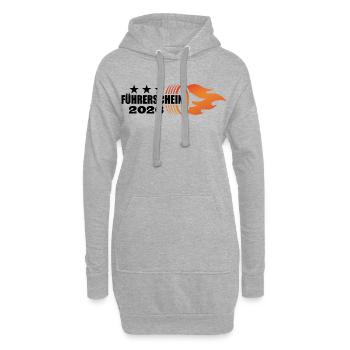 Permis de conduire dépassé en 2026 - Permis de conduire - Sweat-shirt à capuche long Femme - gris chiné - Devant