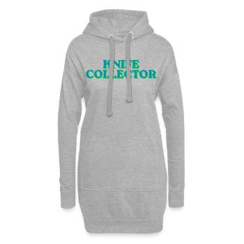 Blade Collector Neon Look - Hoodie Dress - heather grey - Front