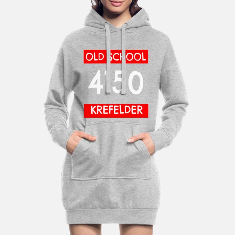 Old school Krefeld Krefeld old postcode Postal code Hoodie Dress