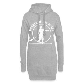 SUP Stand Up Paddling Board - Hoodie Dress - heather grey - Front