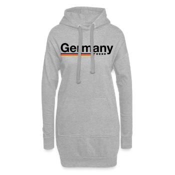 Germany - Hoodie-Kleid - Grau meliert - Vorne