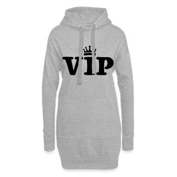 VIP - Hoodie-Kleid - Grau meliert - Vorne