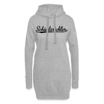 Lustige Geschenke für Schiedsrichter - Hoodie-Kleid - Grau meliert - Vorne