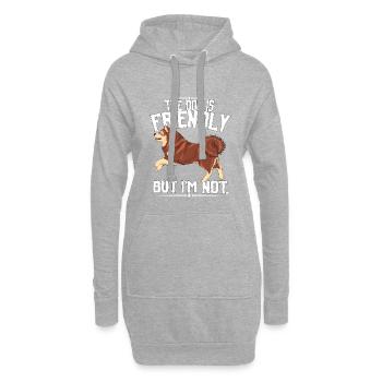 slkfriendly4 - Hoodie-Kleid - Grau meliert - Vorne