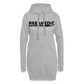 Paramedic Emergency Call 112 - Hoodie-Kleid - Grau meliert - Vorne