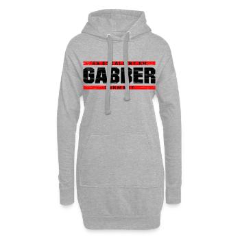 Gabber - Hoodie-Kleid - Grau meliert - Vorne