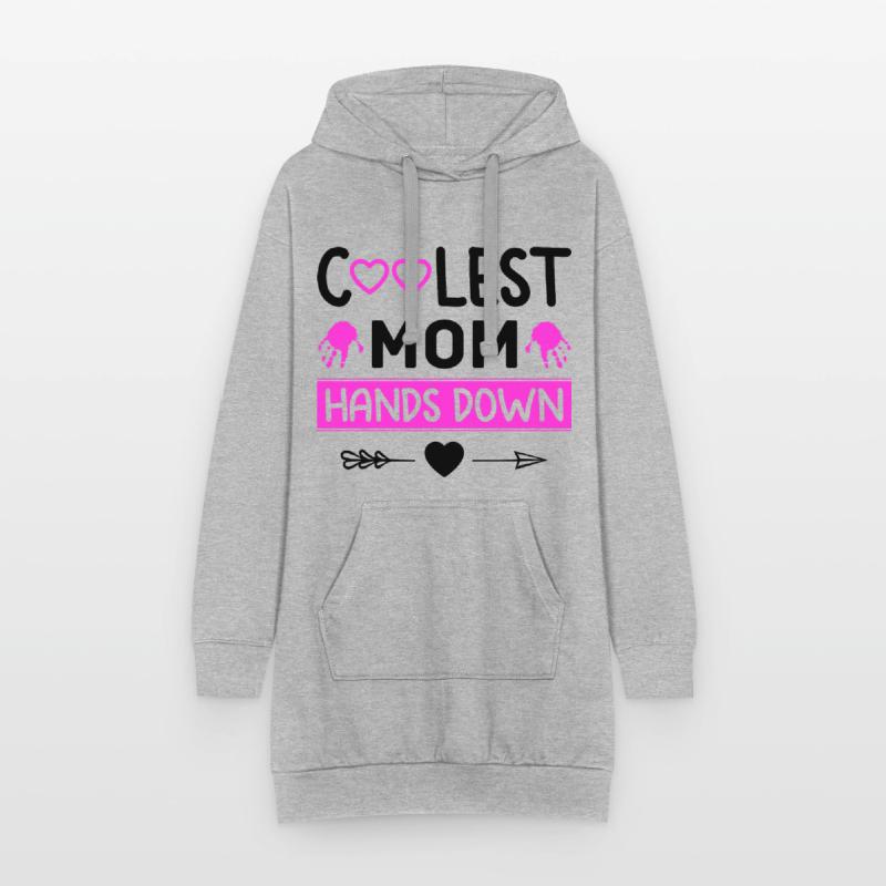 Mutter Geschenkidee für Muttertag Beste Mutter Hoodie-Kleid