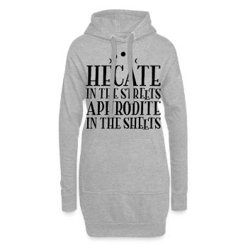 Sorcellerie - Sweat-shirt à capuche long Femme - gris chiné - Devant