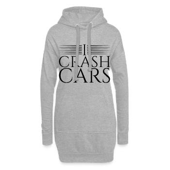 I Crash Cars 4 - Hoodie-Kleid - Grau meliert - Vorne
