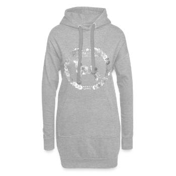 Toller Army Silver Nouvelle-Écosse - Sweat-shirt à capuche long Femme - gris chiné - Devant