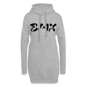 BMX - Hoodie-Kleid - Grau meliert - Vorne