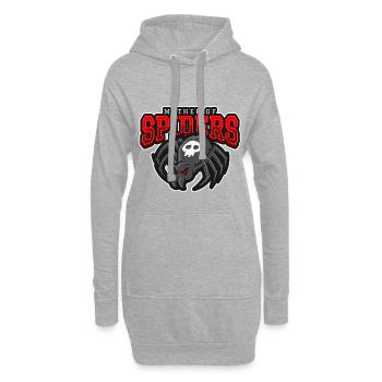 Mother of Spiders - Hoodie Dress - heather grey - Front
