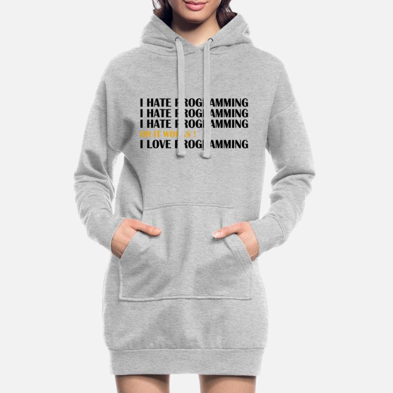 Computer Scientist Computer Science Student i love programming Hoodie Dress