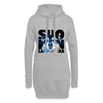 NASSU Lappari 022 - Hoodie-Kleid - Grau meliert - Vorne