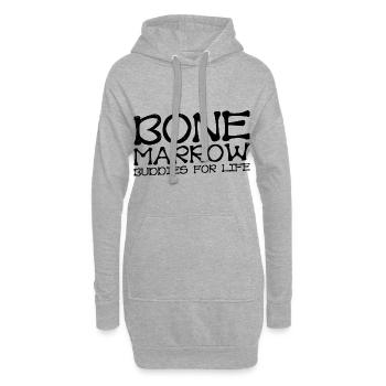 Copains de moelle osseuse pour la vie 10 - Sweat-shirt à capuche long Femme - gris chiné - Devant
