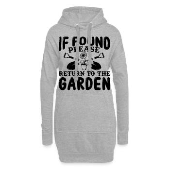 Jardiniers amateurs, jardiniers de fruits et légumes - Sweat-shirt à capuche long Femme - gris chiné - Devant
