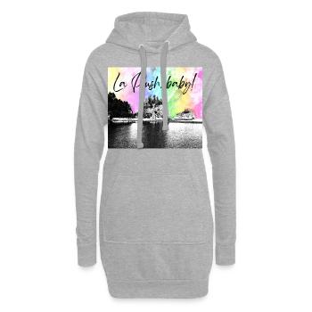 La Push, baby! Illustration - Hoodie-Kleid - Grau meliert - Vorne