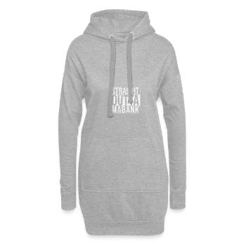 Straight outta Mabank - Hoodie Dress - heather grey - Front