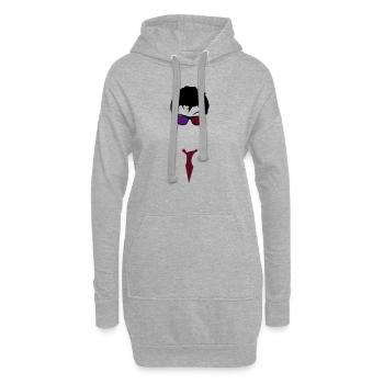 Doctor Who - Hoodie Dress - heather grey - Front