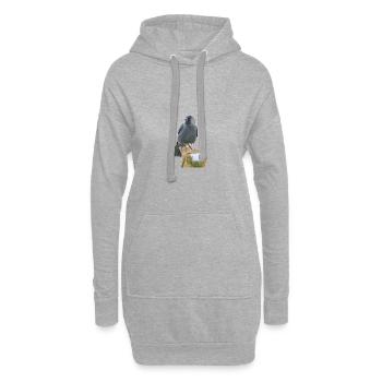 Dohle - Hoodie-Kleid - Grau meliert - Vorne