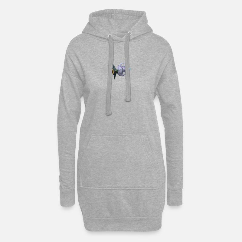 Peeper &; Arctic Peeper - Hoodie-Kleid - Grau meliert