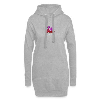 Dansons 1983 - Musique - Sweat-shirt à capuche long Femme - gris chiné - Devant