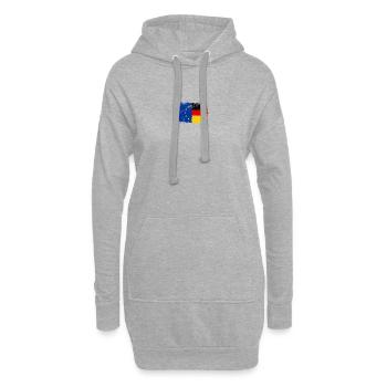 Hinweis Fusion EUGermany Pinsel - Hoodie-Kleid - Grau meliert - Vorne